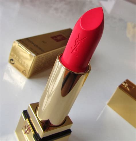 ysl rouge pur couture lipstick in 52 rosy coral|ysl rosy coral 52 reviews.